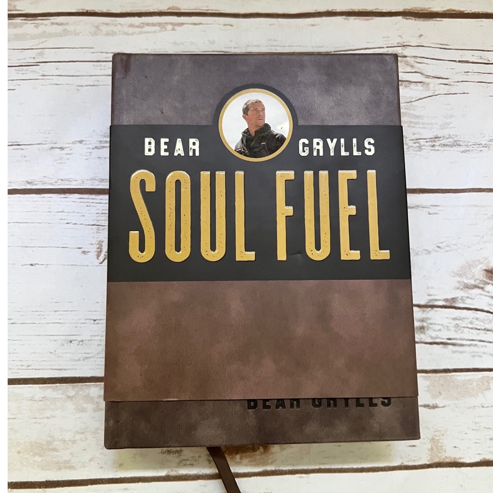 Bear Grylls Soul Fuel Devotional Brown Imitation Leather 360‎ Devotions OS